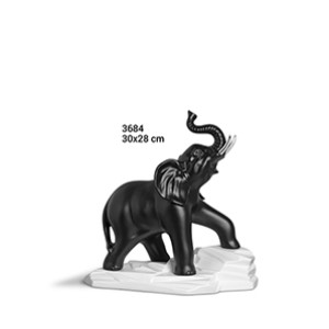 ENFEITE CERAMICA ELEFANTE