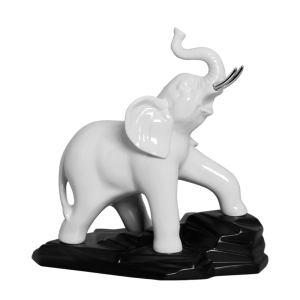 ENFEITE CERAMICA ELEFANTE