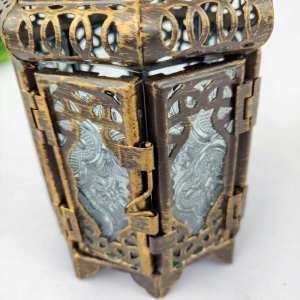 LANTERNA HL1007 MARROQUINA ENV. 21X10CM