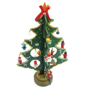 ÁRVORE NATAL DE MADEIRA DESMONTAVEL