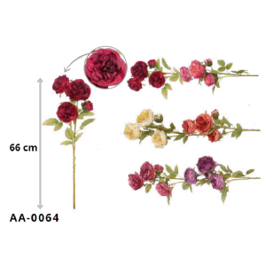 PEÔNIA C/3+1 BOTÃO AA-0064 DIANA 70CM