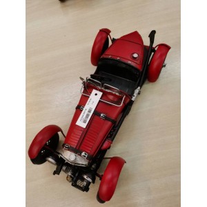 ENFEITE METAL AT2104E-8597 CARRO VERMELHO