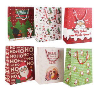 SACOLA P/PRESENTE SCX0006 NATALINA