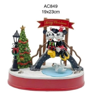 CENÁRIO NATALINO  CASAL C/CISNE