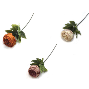 PEÔNIA C/1 BOTÃO AP0027 TECIDO