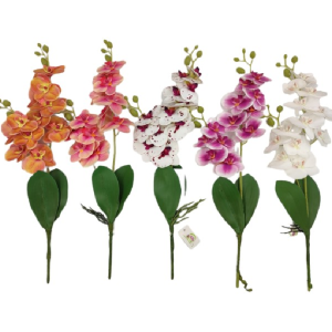 ORQUÍDEA C/2 GALHOS A9435 GR. C/FOLHA