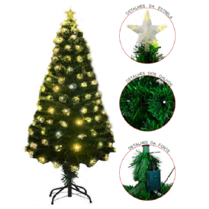 ARVORE NATAL  LED QUENTE