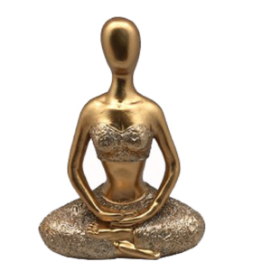 YOGA CERAMICA MEDITANDO 17CM