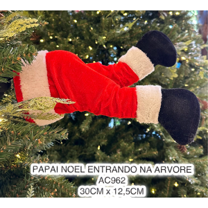 PAPAI NOEL AC962 PERNAS 30X12,5CM