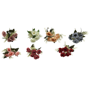 ROSA 5 GALHOS A9380 MIOLO PLÁST.