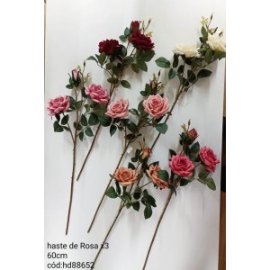 ROSA COM 2+1 BOTÃO HD88652 DIANA