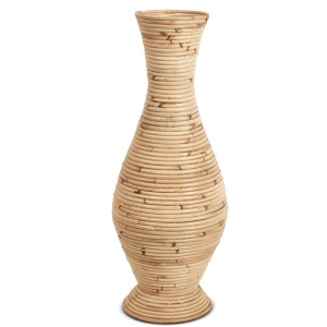 VASO EM RATTAN 17811 GR. 80X27CM