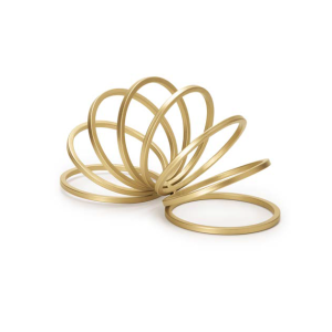 ESCULTURA METAL 15262 MOLA DOURADA