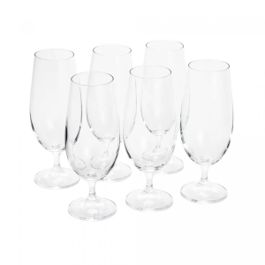CJ 6 TAÇAS CRISTAL ECOLOGICO P/CERVEJA GASTRO/COLIBRI