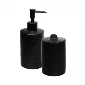 CJ PARA BANHEIRO SAND PRETO C/2 PÇS  SAND