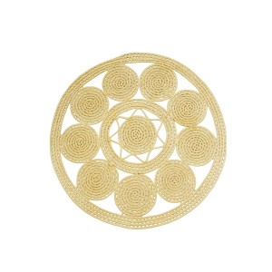 TAPETE DE CARNAUBA VAZADO PEQUENO