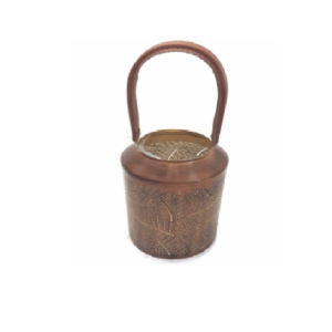 LANTERNA ENVELHECIDA COR BRONZE SURAT