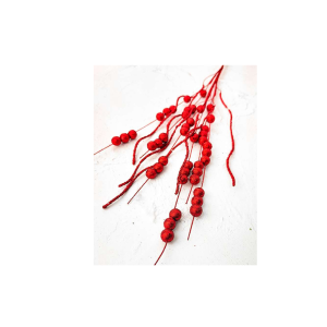 HASTE NATALINA CAPIM C/BOLINHA