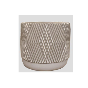 VASO DE CIMENTO ESTAMPAS ETNICAS