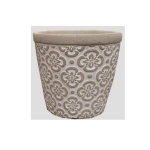 VASO DE CIMENTO  ESTAMPAS ETNICAS