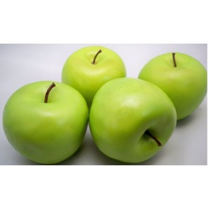 FRUTA MACA VERDE ARTIFICIAL